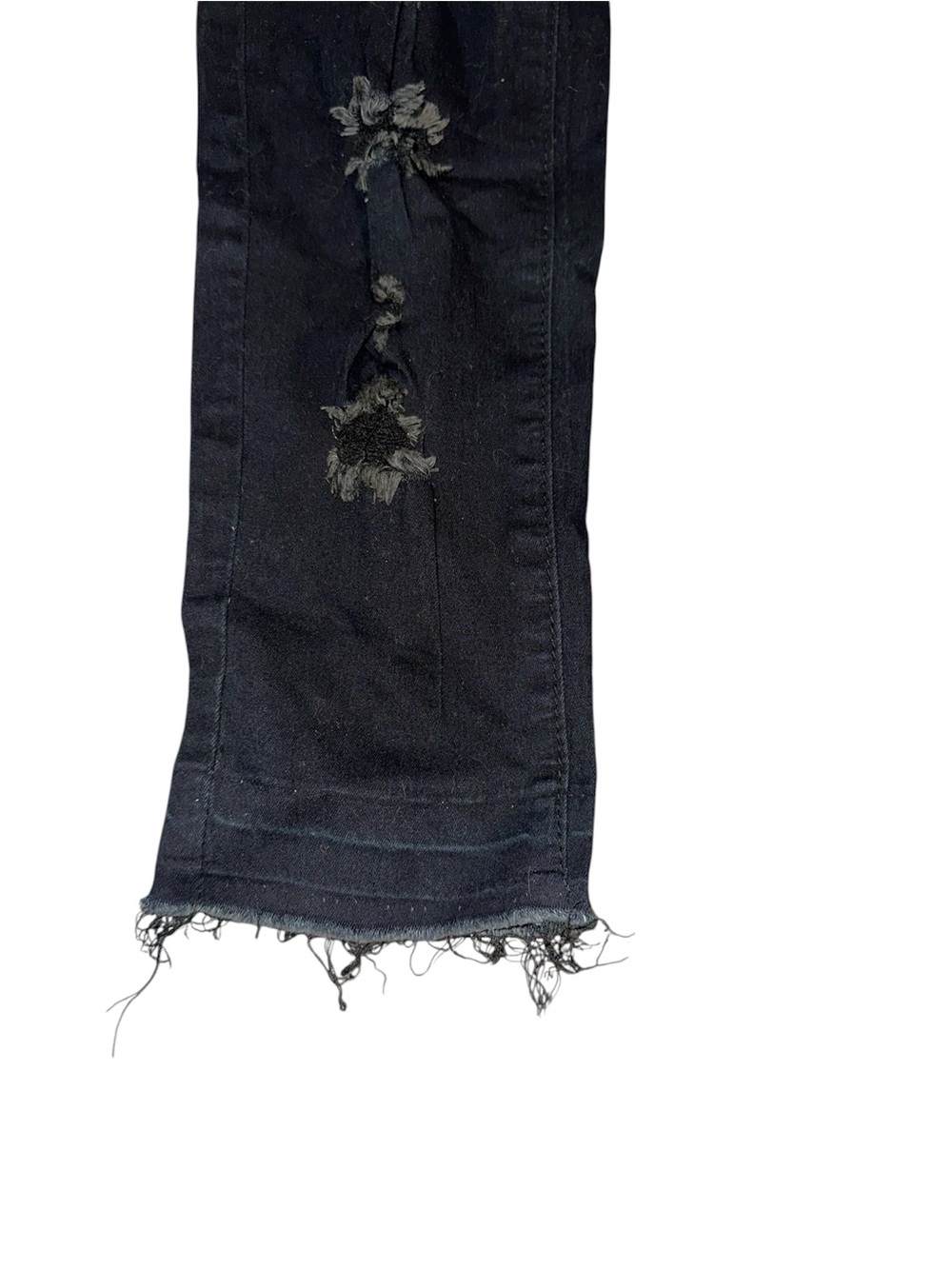 VIP Women Black Ripped Skinny Jeans - Picture 4 of 12